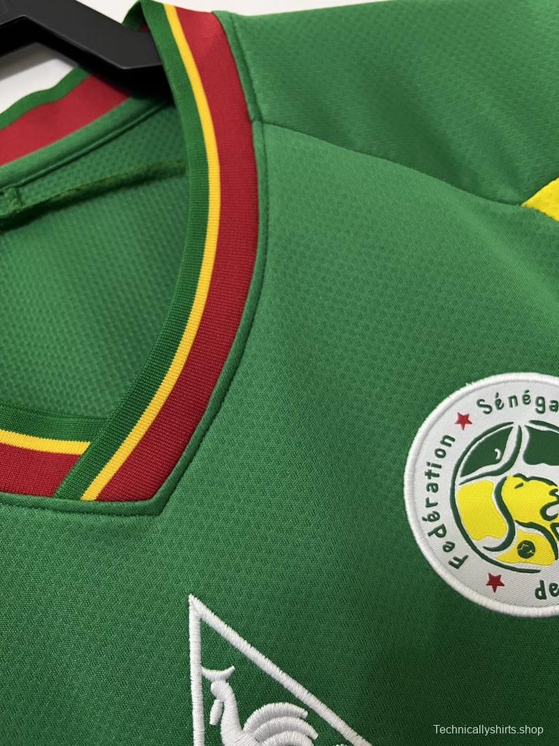 Retro 2002 Senegal Green Jersey