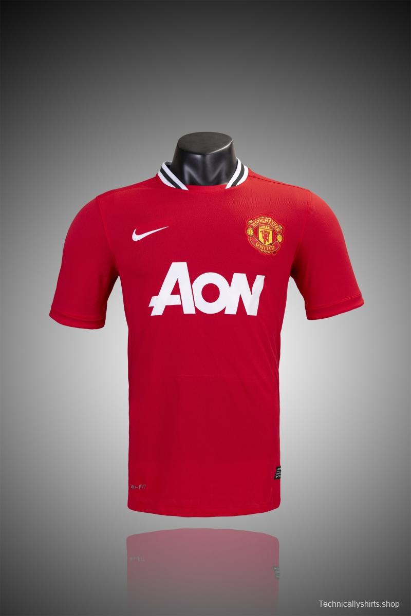 RETRO 11/12Manchester United Home Soccer Jersey