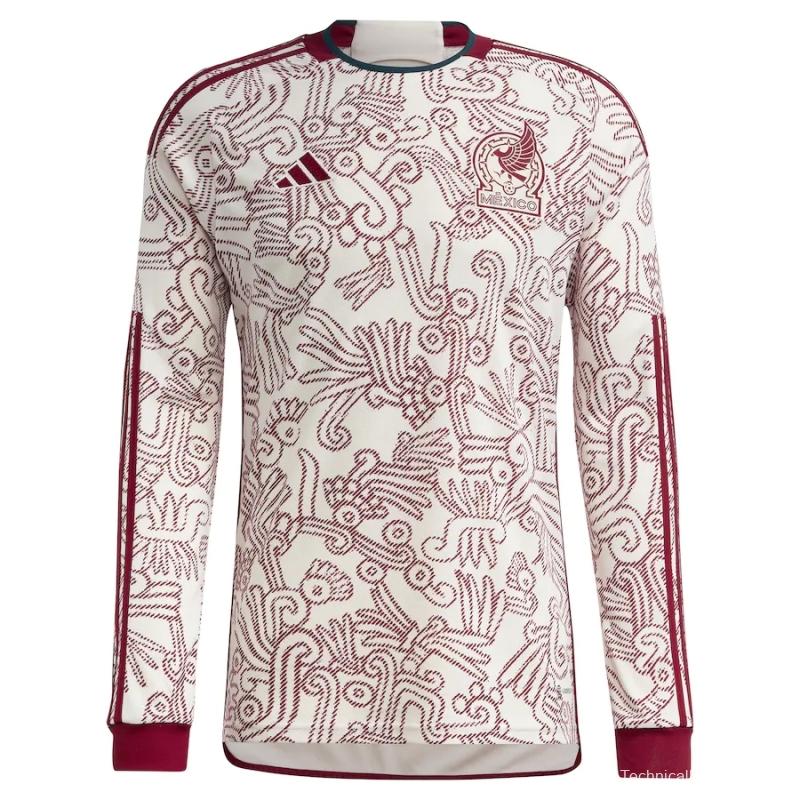 2022 Mexico Away Long SLeeve Soccer Jersey