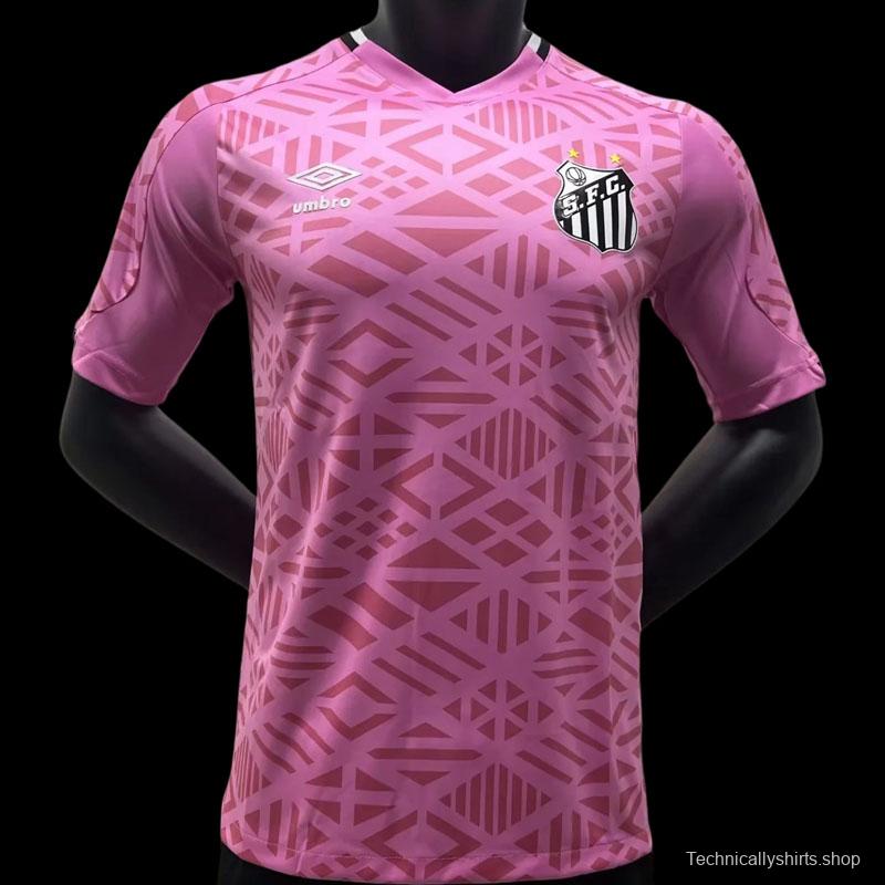 22/23 Santos Pink October Jersey