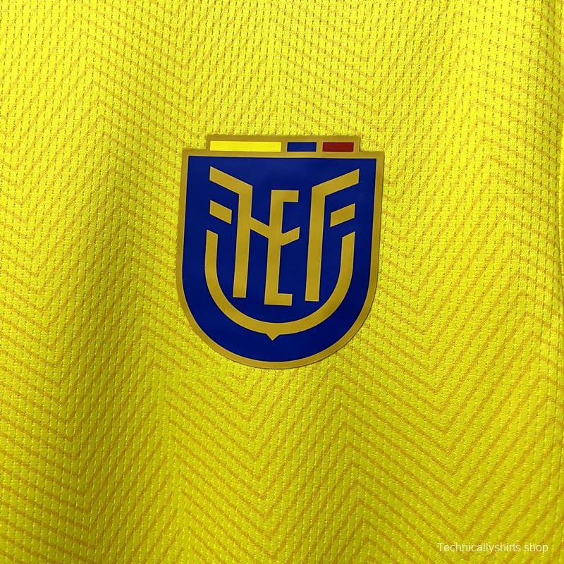 2022 Ecuador Home Jersey