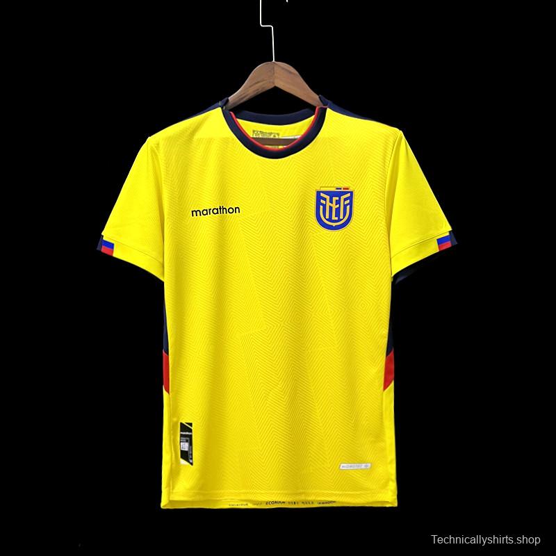 2022 Ecuador Home Jersey