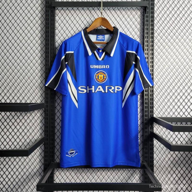 Retro 96-97 Manchester United Away Jersey