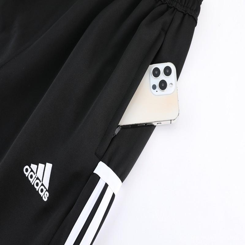 2023 Adidas Black White Full Zipper Jacket +Pants