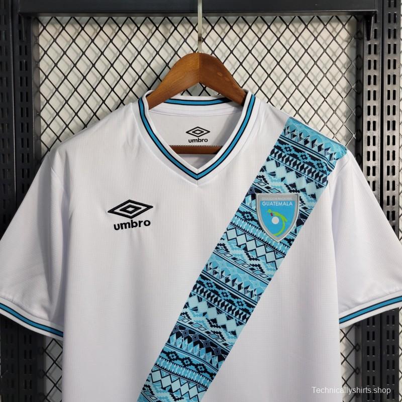 23-24 Guatemala Home White Jersey