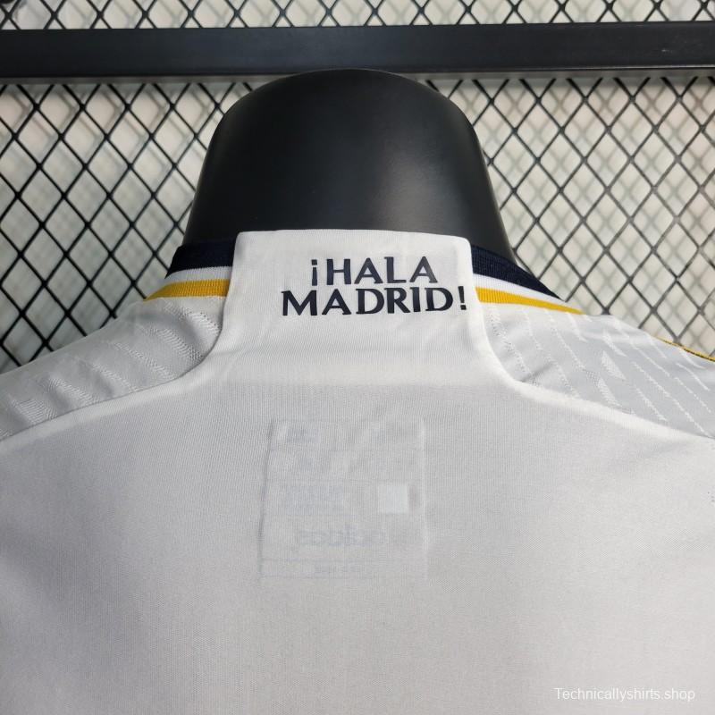 Player Version 23-24 Real Madrid Home Jersey