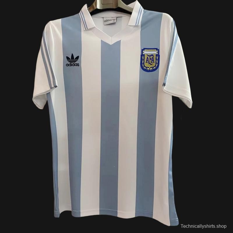 Retro 91/93 Argentina Home Jersey