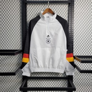 2023 Germany White Windbreaker