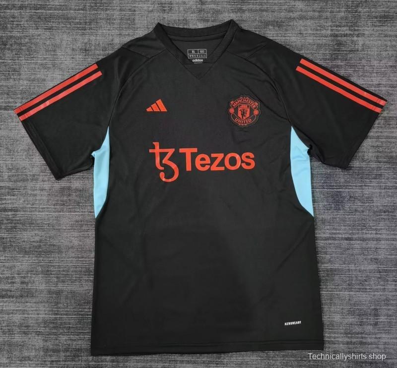 23/24 Manchester United Black Training Jersey