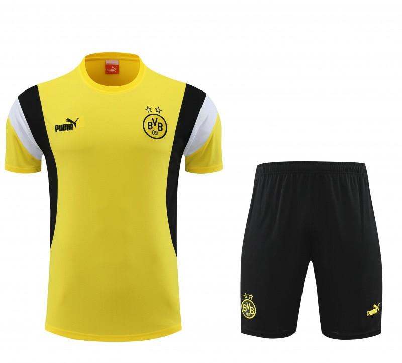 23 24 Borussia Dortmund Yellow Short Sleeve+Shorts