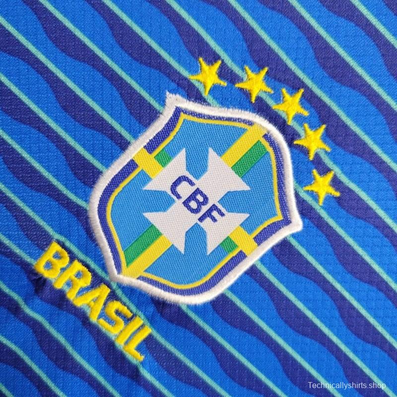 24/25 Kids Brazil Away Jersey