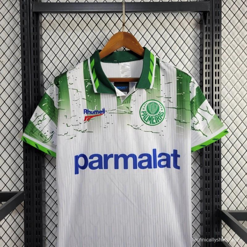 Retro 96/97 Palmeiras Away White Jersey