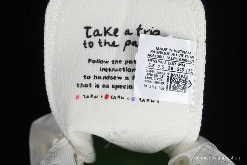 Converse All Star Retro Daisy Floral High Top Casual Sneakers - A05195C