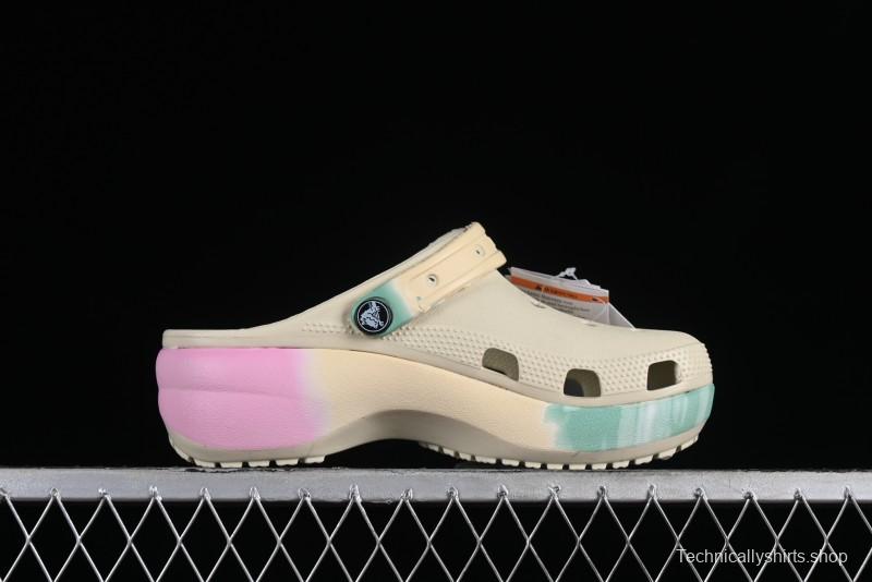 Crocs Classic Clog Cloud Retro Sandals with Adjustable Heel Strap - B.D4