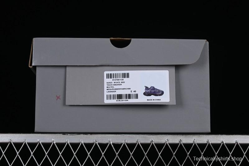 Balenciaga Track Sneaker Tess with Transparent Heel Strap - W1AC50620