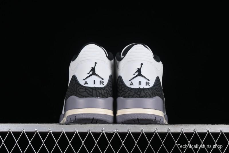 Nike Air Jordan 3 Retro Cement Grey Sneakers - CT8532-106