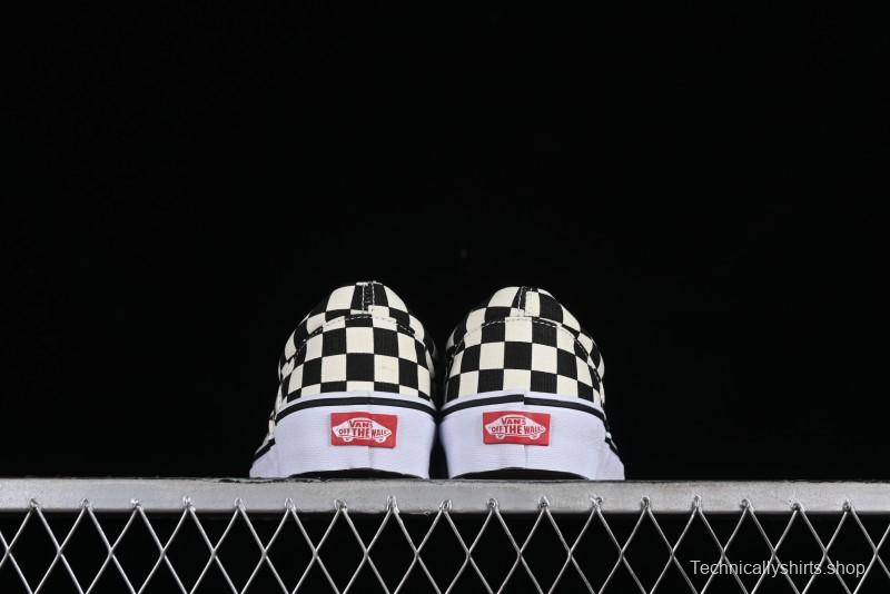 Vans Authentic Golden Coast Classic Checkerboard Slip-On Canvas Shoes - VN0A4BV4R6R