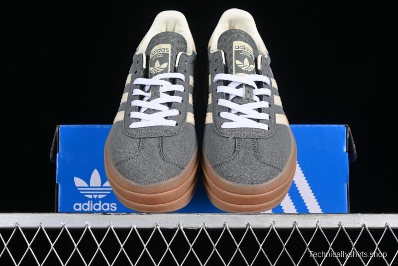 Adidas Originals Gazelle Bold IE0428 Low-Top Sneakers with Thick Sole for Casual Wear, Anti-Slip and Durable - IE0428