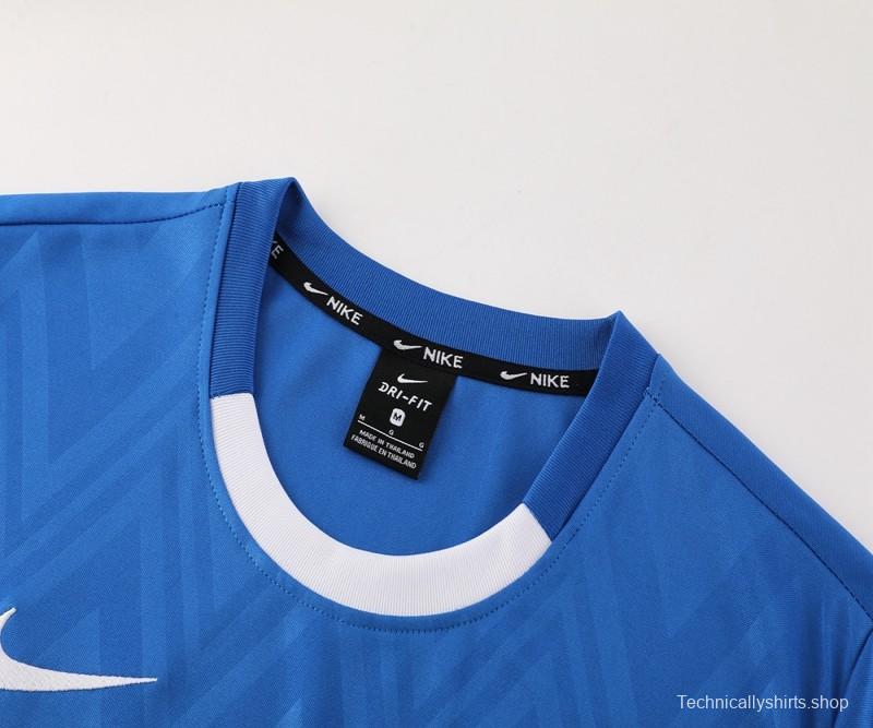 24/25 Nike Blue Short Sleeve Jersey+Shorts