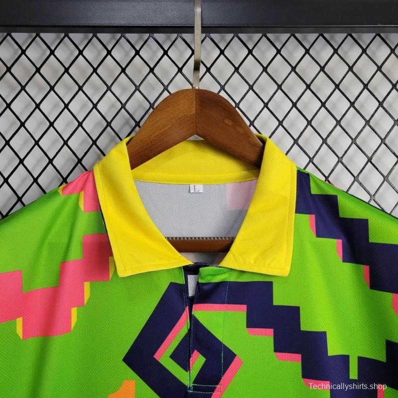 Retro 1995 Mexico Goalkeeper Campos Jersey