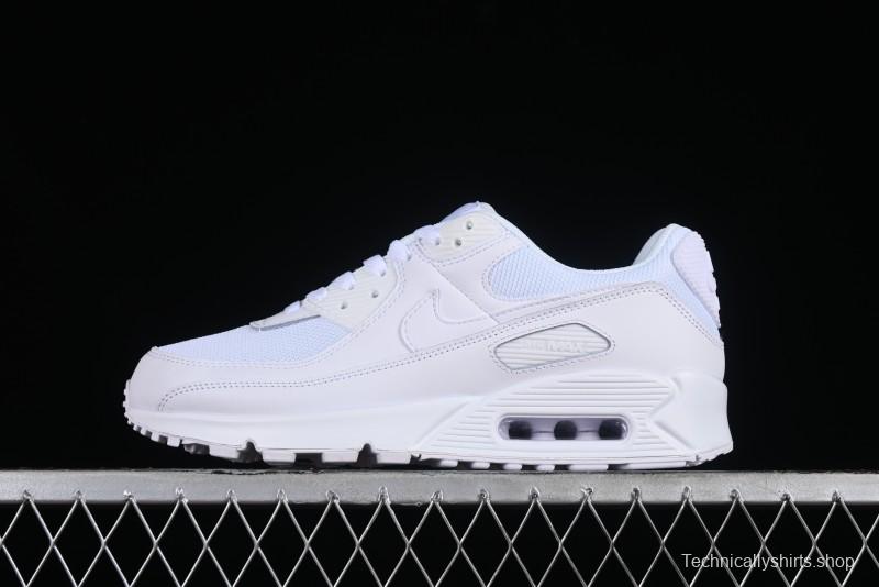 Nike Air Max 90 Retro Running Shoes with Air Cushion Technology - CN8490-100
