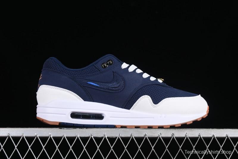 Nike Air Max 1 Retro Running Shoes with Half-Sole Air Cushion - FZ4831-400
