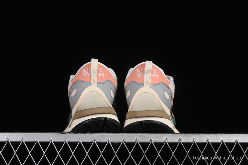 Nike Sacai VaporWaffle 3.0 Deconstructed Sneakers with Overlapping Swoosh and Dual Tongue - DD1875-107