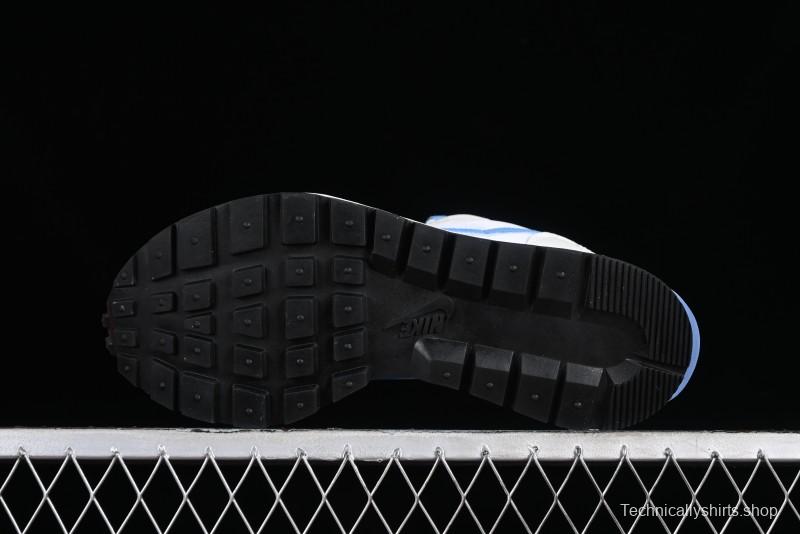 Nike Sacai VaporWaffle 3.0 Deconstructed Sneakers with Overlapping Swoosh and Double Tongue - DD1875-101