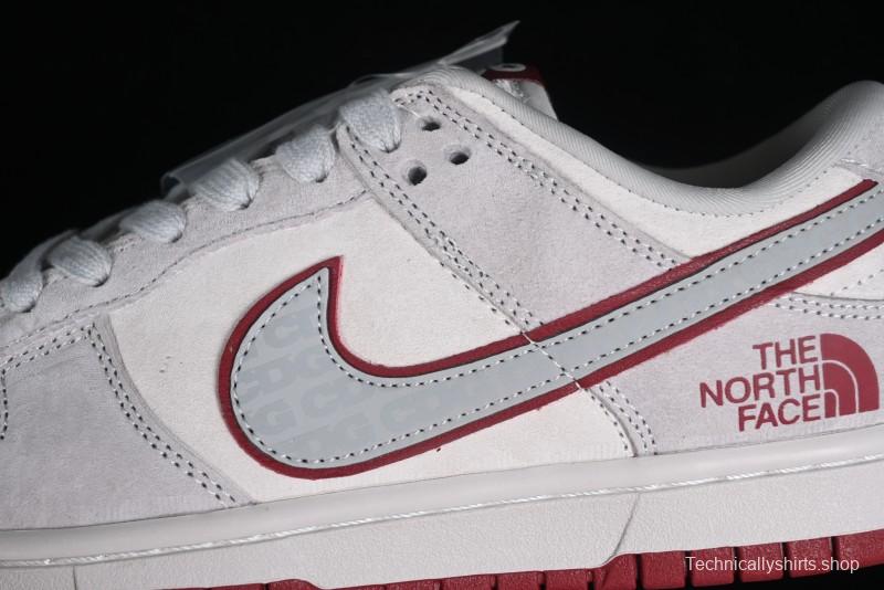 Nike Dunk Low The North Face CDG Collaboration - Grey Skateboard Shoes - DQ1098-336