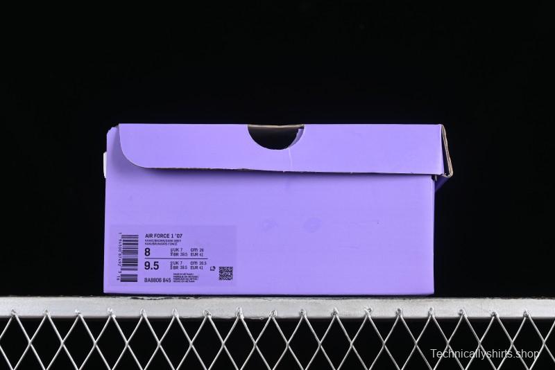 Nike Air Force 1 '07 Low BAPE Collaboration - White Black Camo Casual Sneakers - BA8806-845