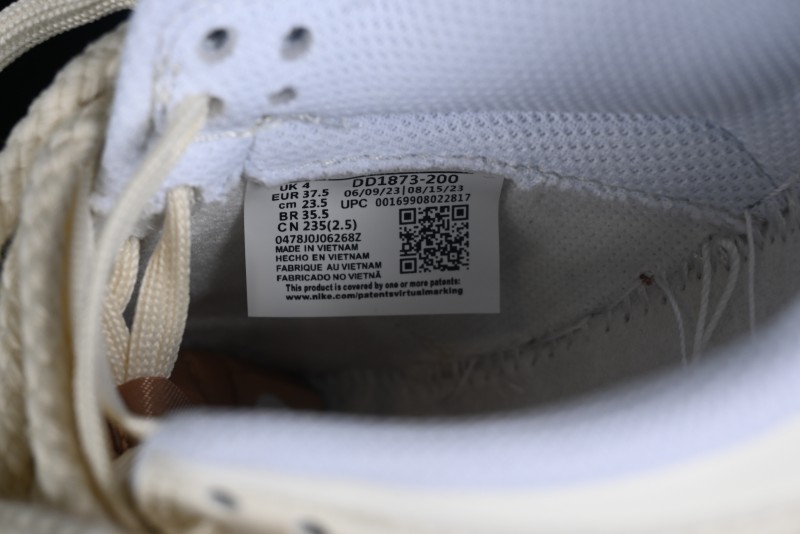Nike Dunk Low Next Nature "Hemp" Mischievous Doll Soy Milk Bear Maillard Simple and Versatile SB Lace-Up Low-Top Casual Sneakers - DD1873-200