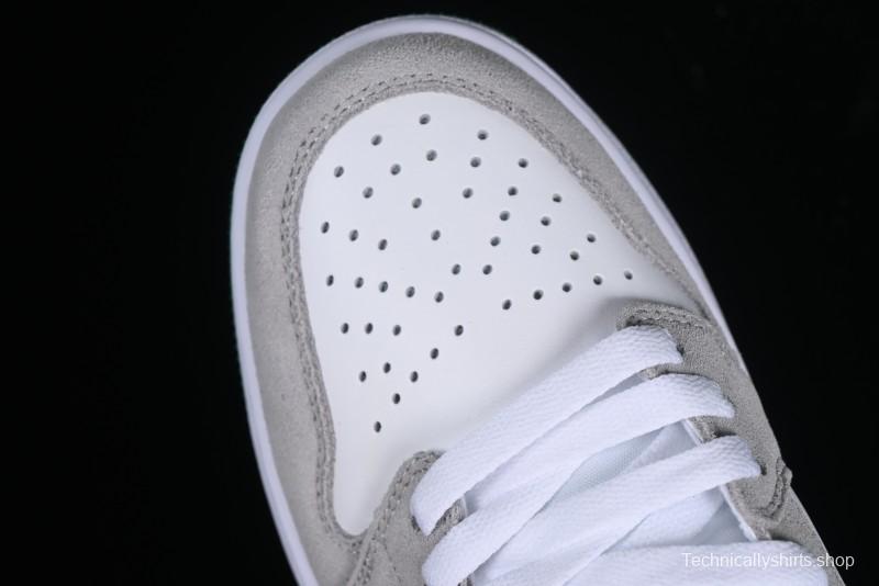 Nike Air Jordan 1 Low Golf Shoes Grey White Green - DD9315-112