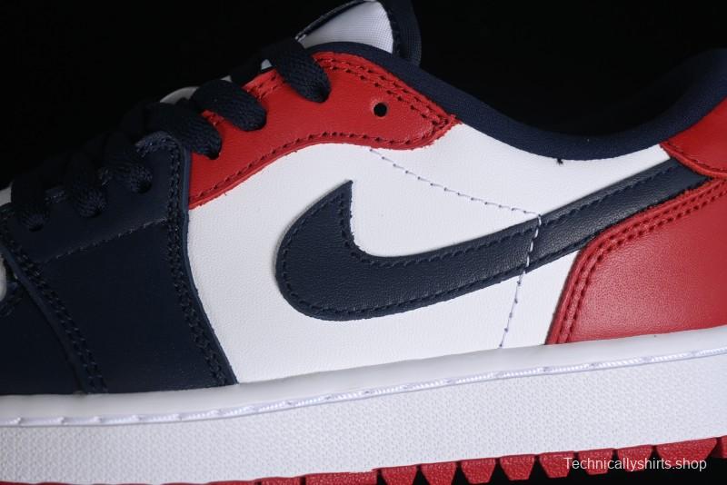 Nike Air Jordan 1 Low Golf Shoes Black Toe - DD9315-113