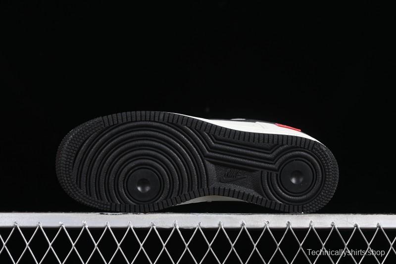 Supreme x Nike Air Force 1 '07 Low Casual Skate Shoes with Zoom Air Cushion - HD1968-009