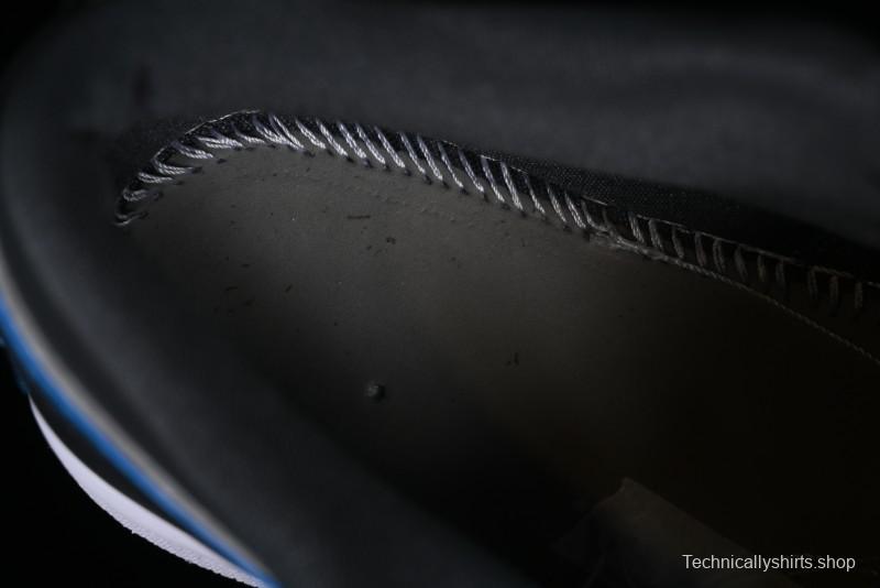 Nike Air Jordan 1 Low AJ1 Black Grey Blue Swoosh Low-Top Lifestyle Basketball Shoes - DC0774-040