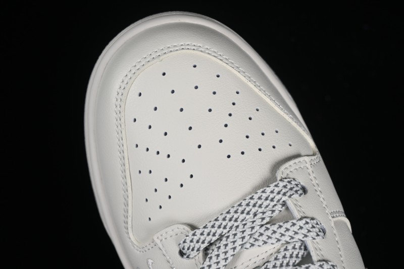 Nike SB Dunk Low LV Collaboration - Double Swoosh Beige Grey Anniversary High-End Custom Low-Top Casual Sneakers - FC2025-306
