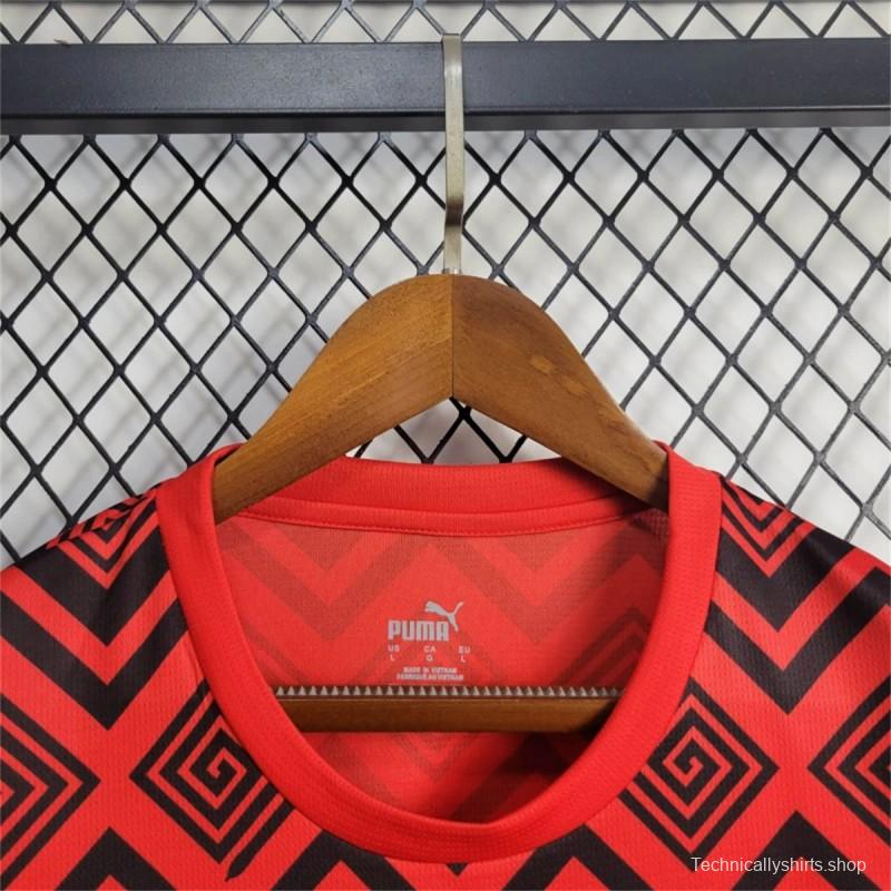 2024 Egypt Pre-match Red Training Jersey