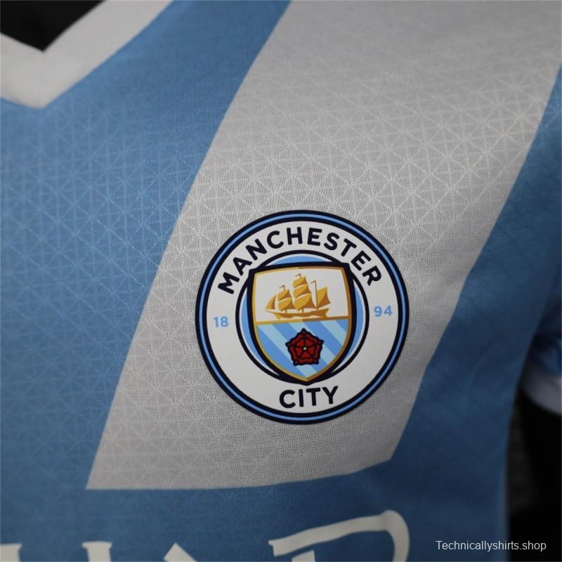 25/26 Player Version Manchester City Home Jersey