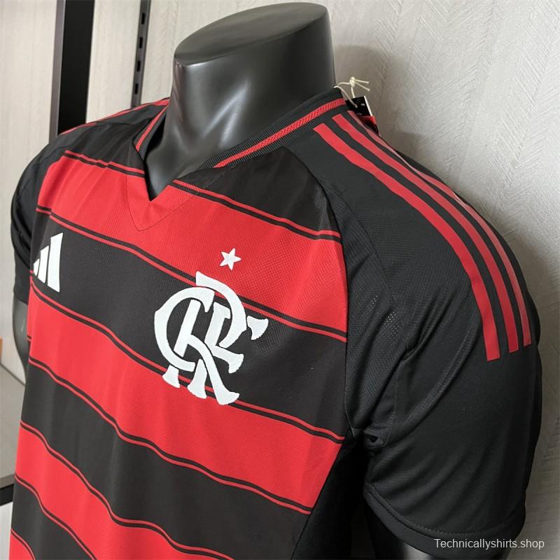 25/26 Player Version Flamengo Home Jersey S-XXXXL