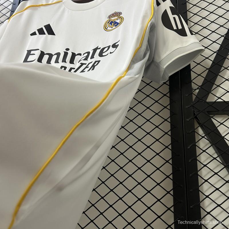 25/26 Real Madrid Home Jersey