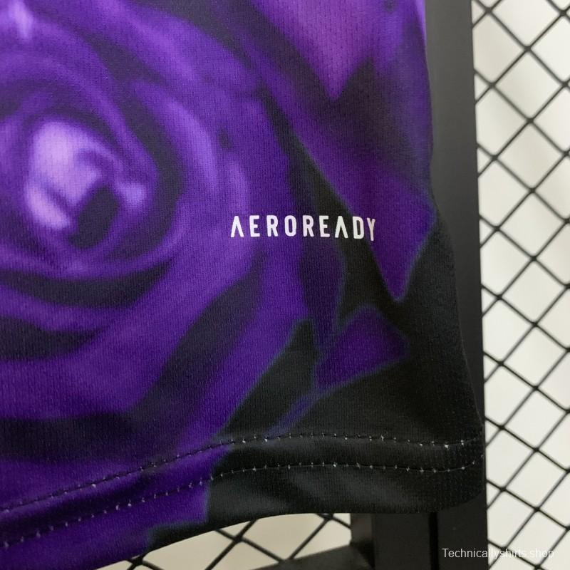 25/26 Real Madrid Special Purple Rose Jersey
