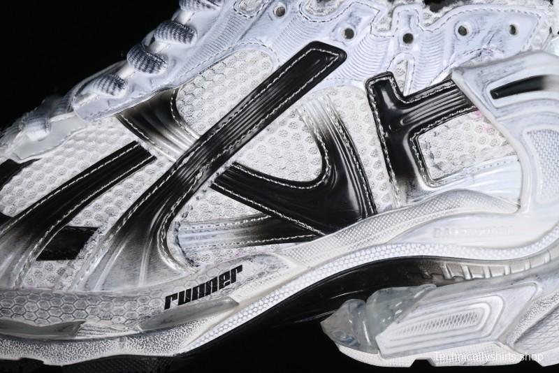 Balenciaga Runner Kith Four Color Retro Casual Sneakers - WRUNG9010