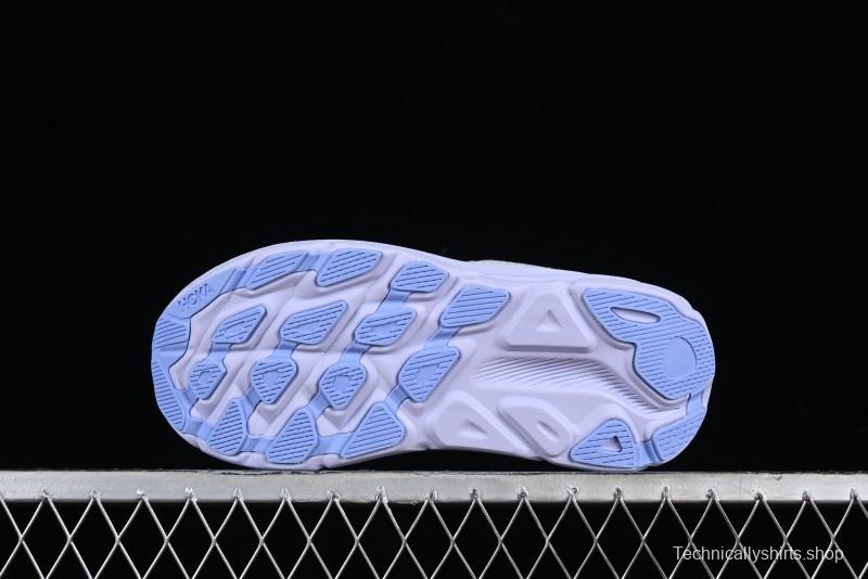 HOKA ONE ONE Clifton 9 Lightweight Knit Mesh Running Shoes with Enhanced Cushioning - 1127896 EHR