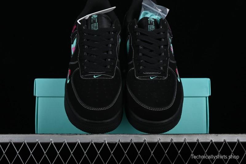 Nike Air Force 1 '07 Low Flame Red Lips Qixi Limited Edition Casual Sneakers - FB8971-005