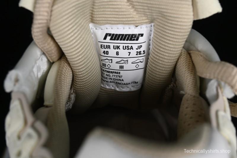 Balenciaga Runner Kith Four Color Retro Casual Sneakers - W3RNY9797
