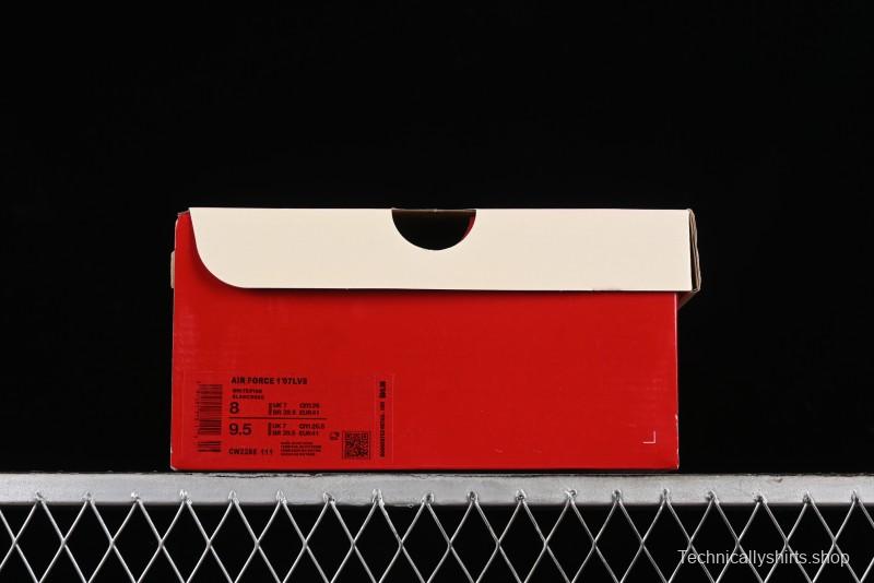 Nike Air Force 1 '07 Low Casual Sneakers with Anime-inspired Peach Pink Spray Design - CW2288-111