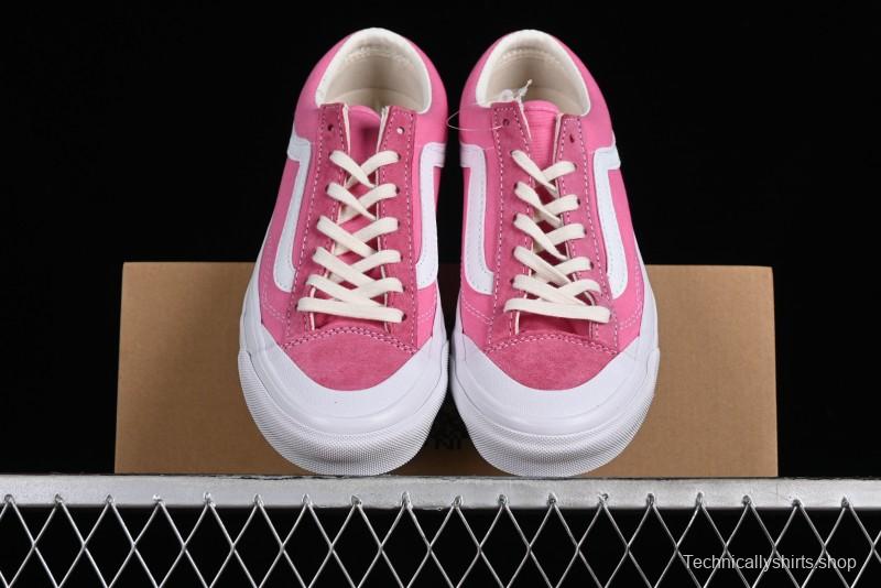 Vans Style 36 Decons Dragon Fruit Color Half-Moon Toe Vulcanized Casual Skate Shoes - VN000MT6PIN