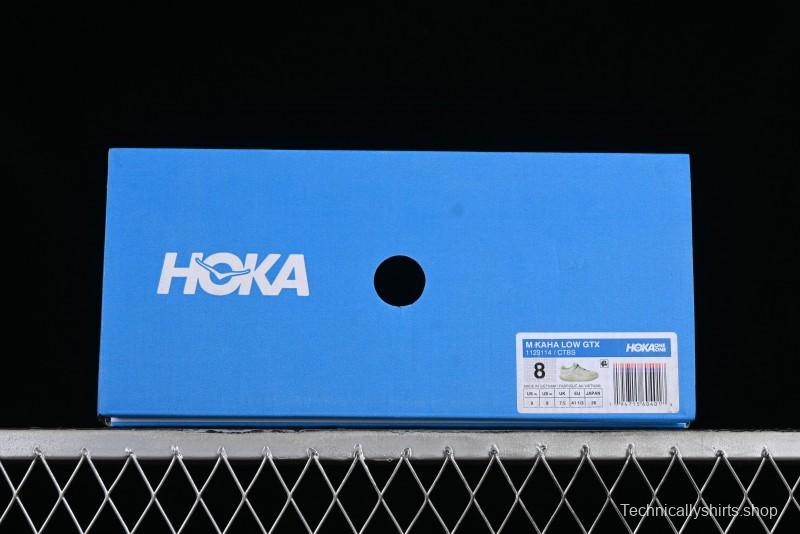 HOKA ONE ONE Kaha Low GTX Hiking Shoes with Geometric Cushioning and Waterproof Design - 1123114 CTBS