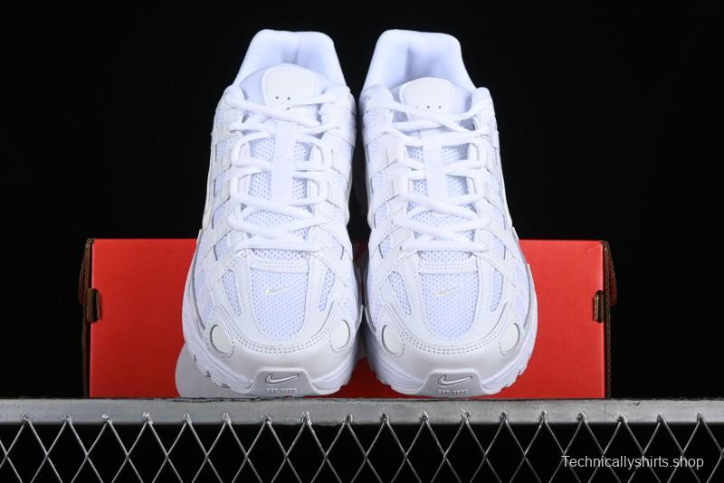 Nike P-6000 PRM Retro Casual Sneakers with Lightweight Design - BV1021-102