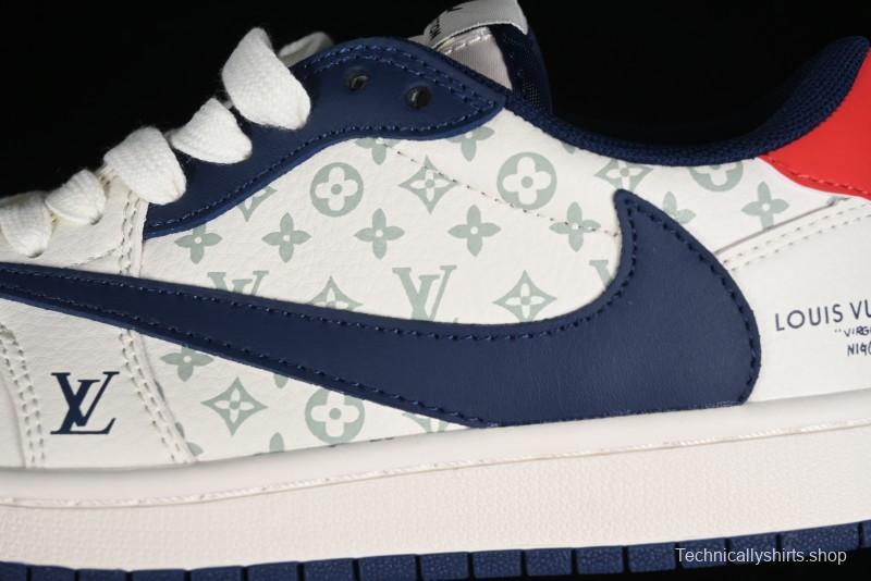 Nike Air Jordan 1 Low OG SP Travis Scott x Fragment Design Collaboration Sneakers - LJ5188-002